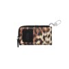 MARC JACOBS THE LEATHER TOP ZIP MULTI WALLET IN LEOPARD 2F6SMP029S01